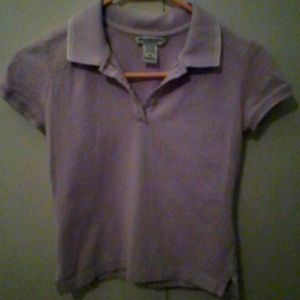Abercrombie and Fitch purple collar shirt